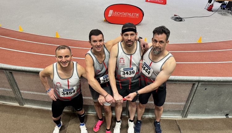 BW-Hallenmeisterschaften Masters – Athlet:innen feiern sich und den Sport