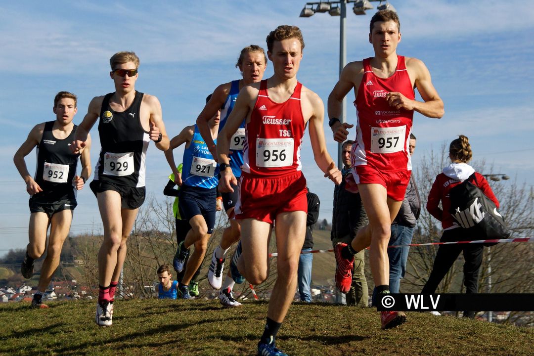 Baden-Württembergische Crosslauf-Meisterschaften am 15. Februar 2020 in Weinstadt